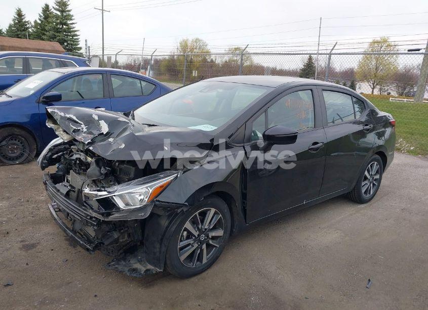 Photo 2 of 2021 Nissan Versa SV XTRONIC CVT (VIN 3N1CN8EV3ML891043)