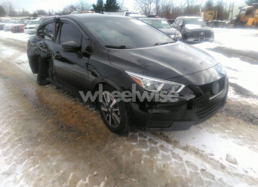 2021 Nissan Versa SV XTRONIC CVT (VIN 3N1CN8EV4ML810907) main photo