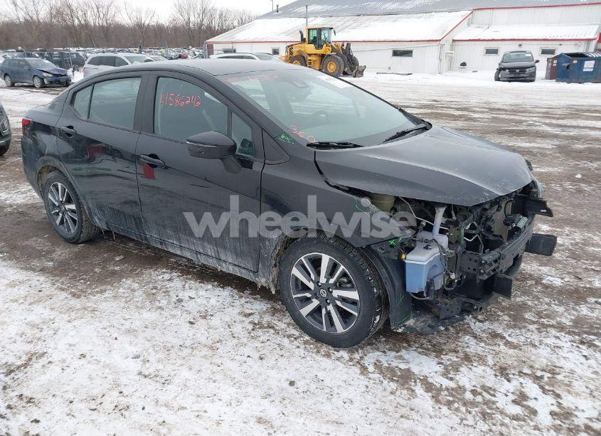 2021 Nissan Versa SV XTRONIC CVT (VIN 3N1CN8EV4ML821650) main photo