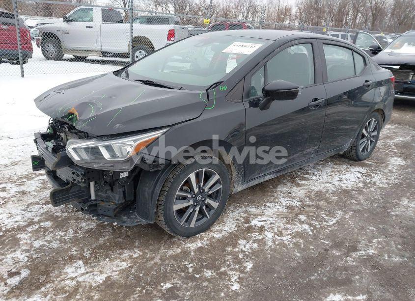 Photo 2 of 2021 Nissan Versa SV XTRONIC CVT (VIN 3N1CN8EV4ML821650)