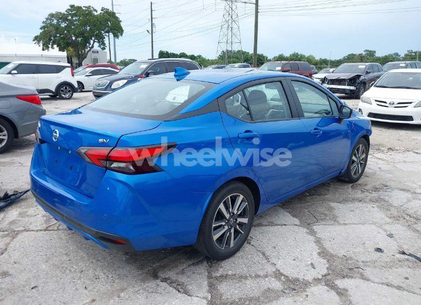 Photo 4 of 2021 Nissan Versa SV XTRONIC CVT (VIN 3N1CN8EV4ML827755)