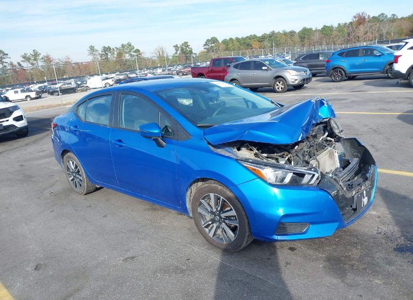 2021 Nissan Versa SV XTRONIC CVT (VIN 3N1CN8EV4ML835760) main photo