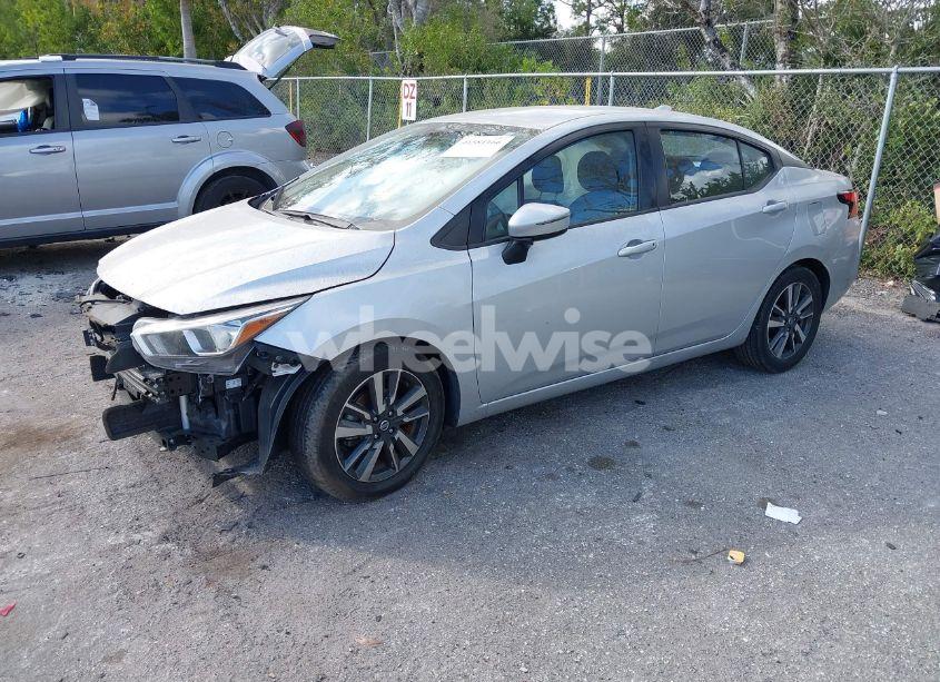 Photo 2 of 2021 Nissan Versa SV XTRONIC CVT (VIN 3N1CN8EV4ML845009)