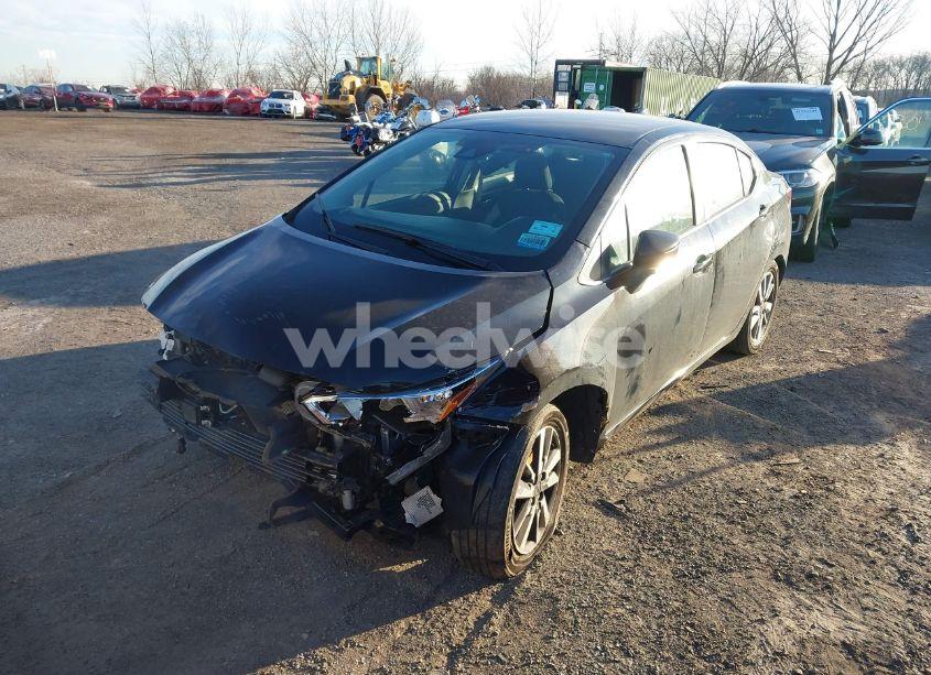Photo 2 of 2021 Nissan Versa SV XTRONIC CVT (VIN 3N1CN8EV4ML859718)