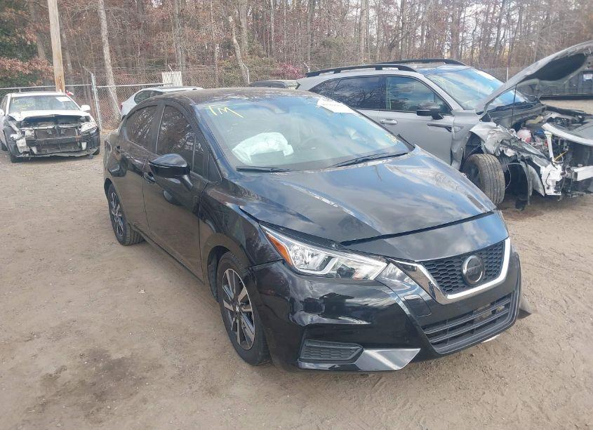 2021 Nissan Versa SV XTRONIC CVT (VIN 3N1CN8EV5ML812651) main photo