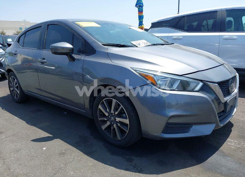 2021 Nissan Versa SV XTRONIC CVT (VIN 3N1CN8EV5ML826677) main photo