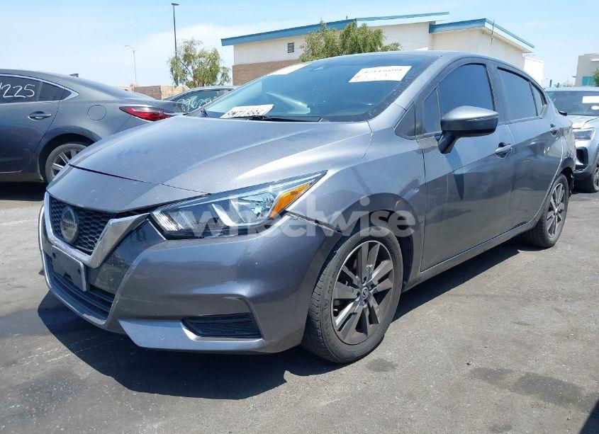 Photo 2 of 2021 Nissan Versa SV XTRONIC CVT (VIN 3N1CN8EV5ML826677)