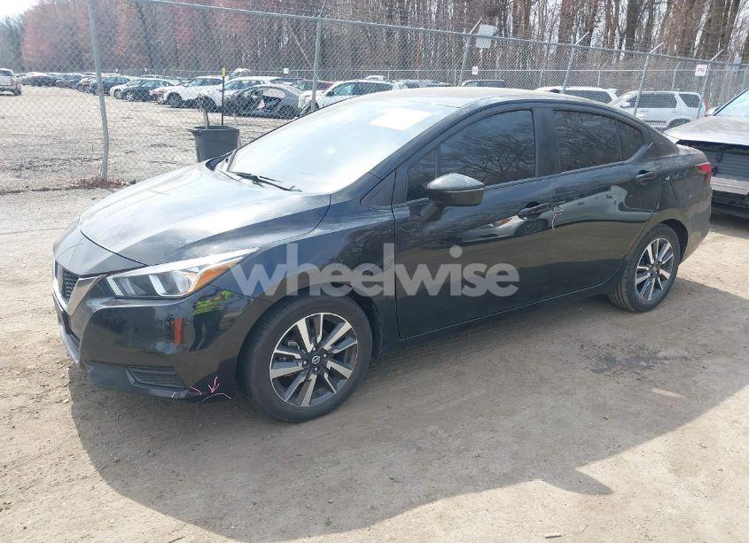 Photo 2 of 2021 Nissan Versa SV XTRONIC CVT (VIN 3N1CN8EV5ML855547)