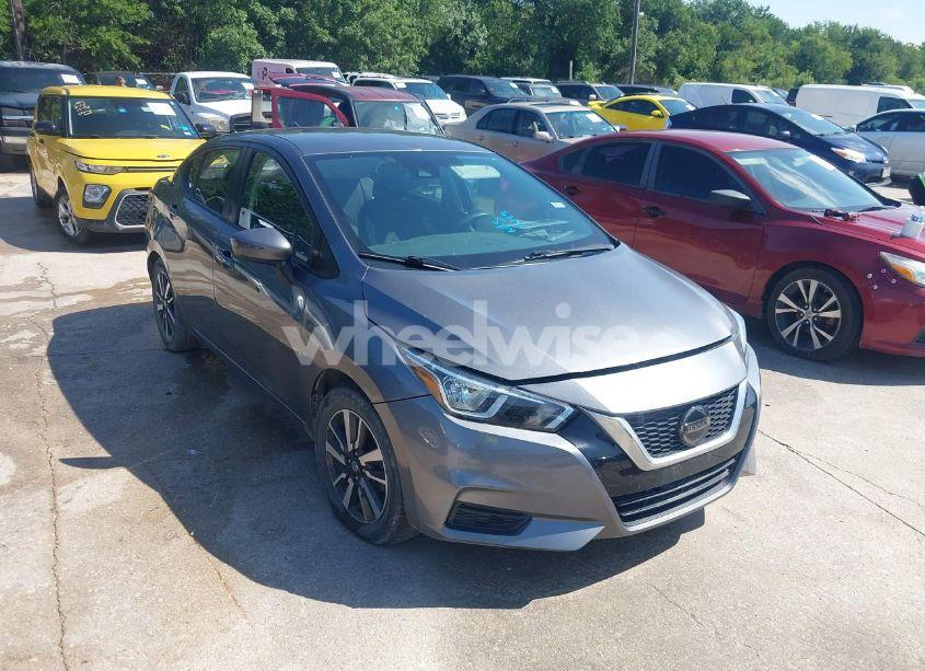 2021 Nissan Versa SV XTRONIC CVT (VIN 3N1CN8EV5ML877600) main photo