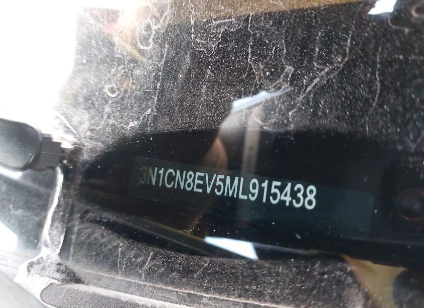 Photo 9 of 2021 Nissan Versa SV XTRONIC CVT (VIN 3N1CN8EV5ML915438)