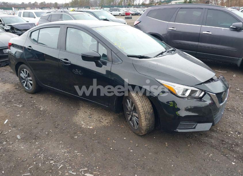 2021 Nissan Versa SV XTRONIC CVT (VIN 3N1CN8EV6ML827465) main photo