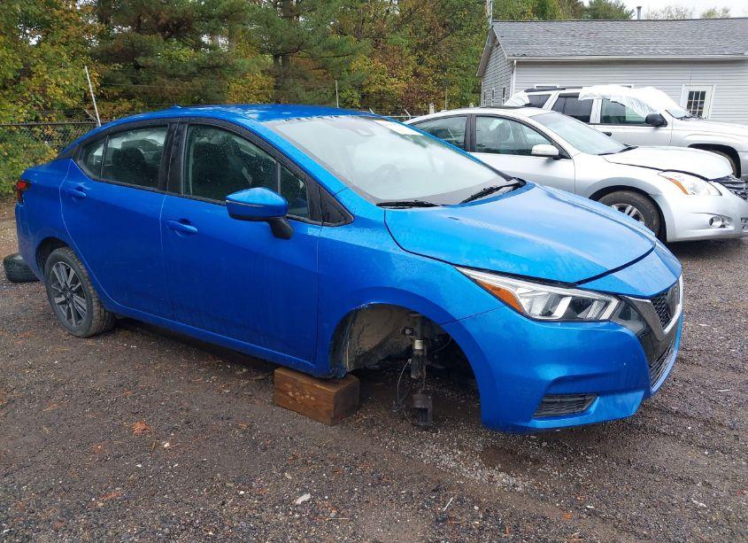 2021 Nissan Versa SV XTRONIC CVT (VIN 3N1CN8EV6ML839664) main photo