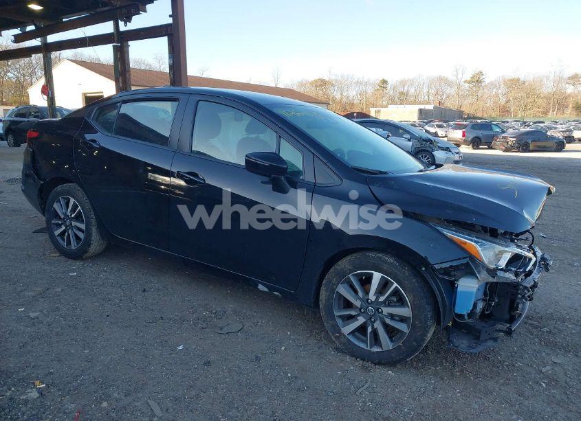 2021 Nissan Versa SV XTRONIC CVT (VIN 3N1CN8EV6ML846856) main photo