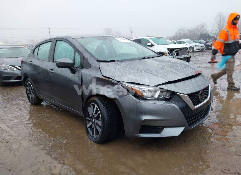 2021 Nissan Versa SV XTRONIC CVT (VIN 3N1CN8EV6ML853273) main photo