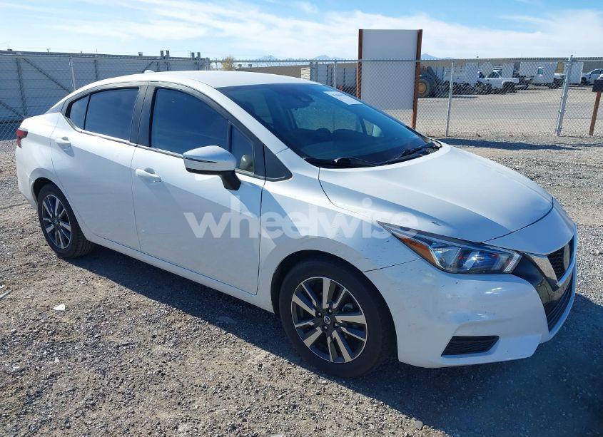 2021 Nissan Versa SV XTRONIC CVT (VIN 3N1CN8EV6ML855363) main photo