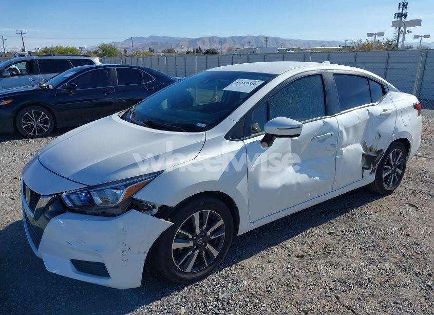 Photo 2 of 2021 Nissan Versa SV XTRONIC CVT (VIN 3N1CN8EV6ML855363)