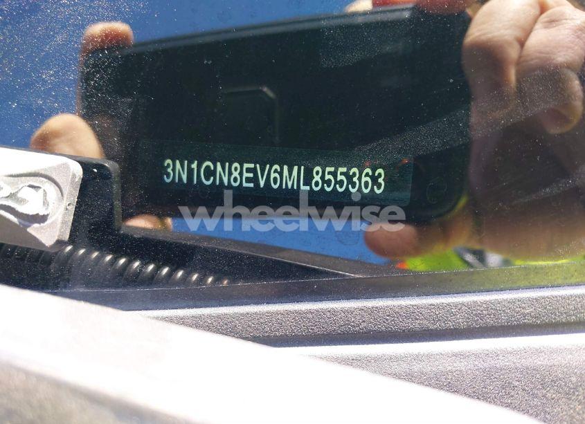 Photo 9 of 2021 Nissan Versa SV XTRONIC CVT (VIN 3N1CN8EV6ML855363)