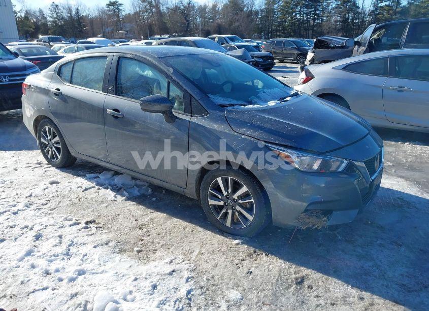 2021 Nissan Versa SV XTRONIC CVT (VIN 3N1CN8EV6ML862331) main photo