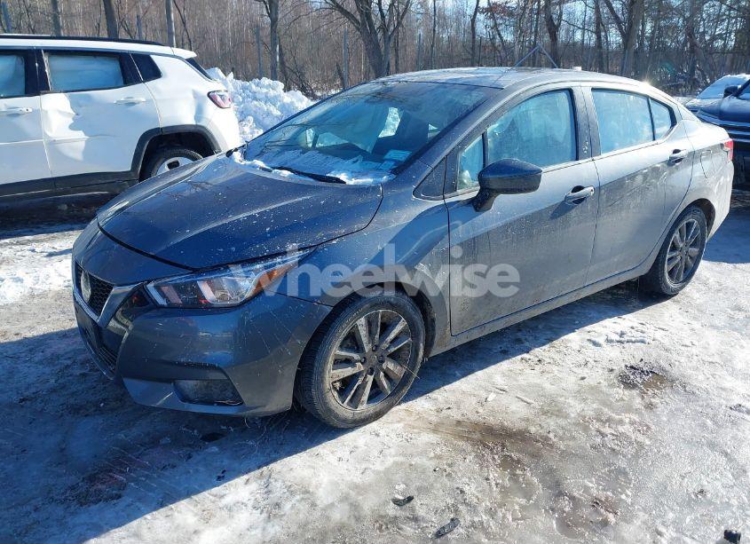 Photo 2 of 2021 Nissan Versa SV XTRONIC CVT (VIN 3N1CN8EV6ML862331)