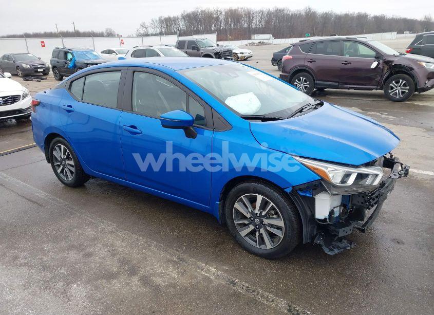 2021 Nissan Versa SV XTRONIC CVT (VIN 3N1CN8EV6ML919708) main photo