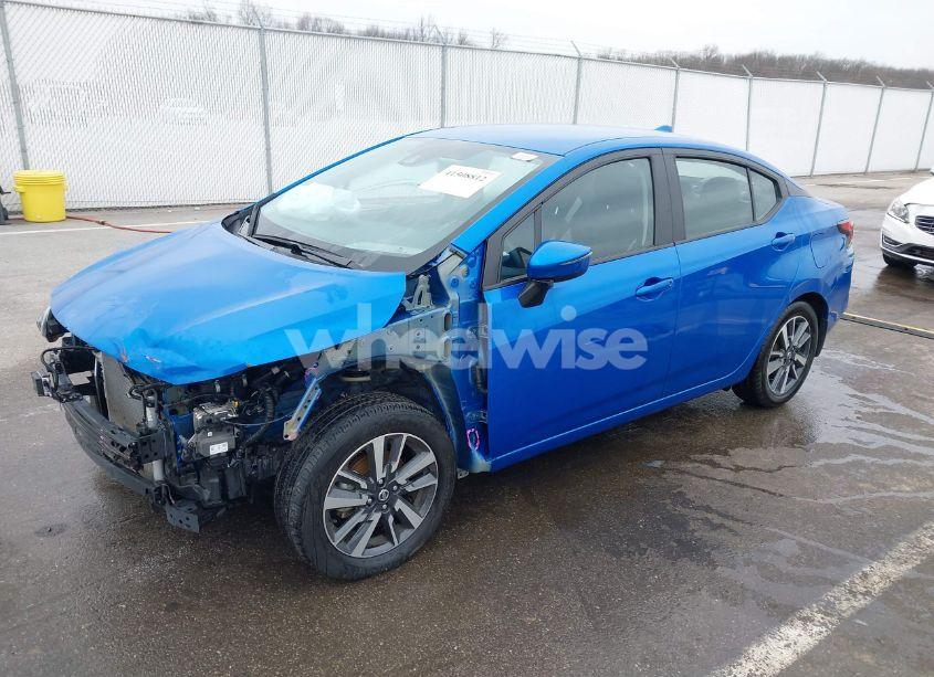 Photo 2 of 2021 Nissan Versa SV XTRONIC CVT (VIN 3N1CN8EV6ML919708)