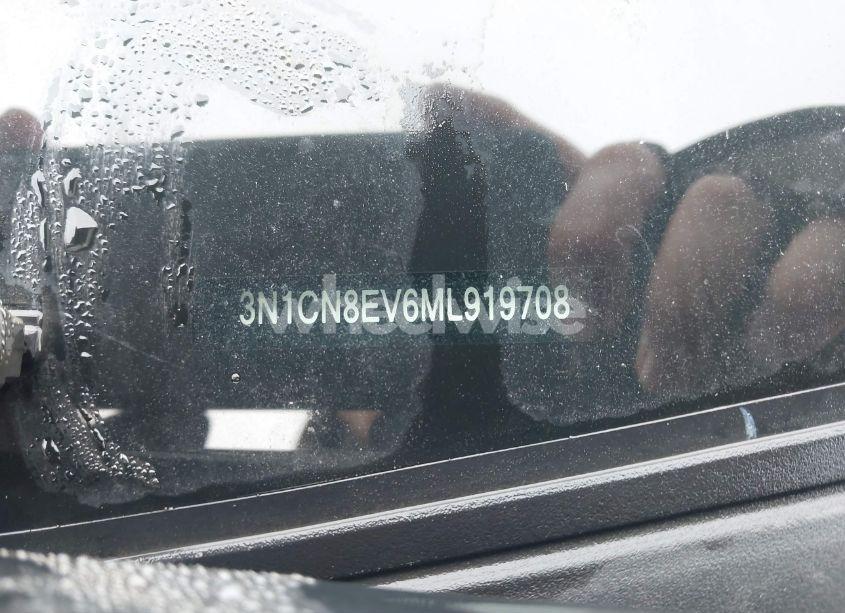 Photo 8 of 2021 Nissan Versa SV XTRONIC CVT (VIN 3N1CN8EV6ML919708)