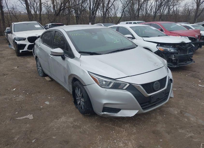 2021 Nissan Versa SV XTRONIC CVT (VIN 3N1CN8EV7ML822954) main photo