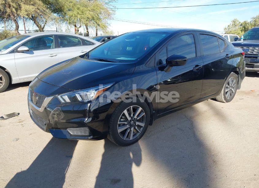 Photo 2 of 2021 Nissan Versa SV XTRONIC CVT (VIN 3N1CN8EV7ML838023)