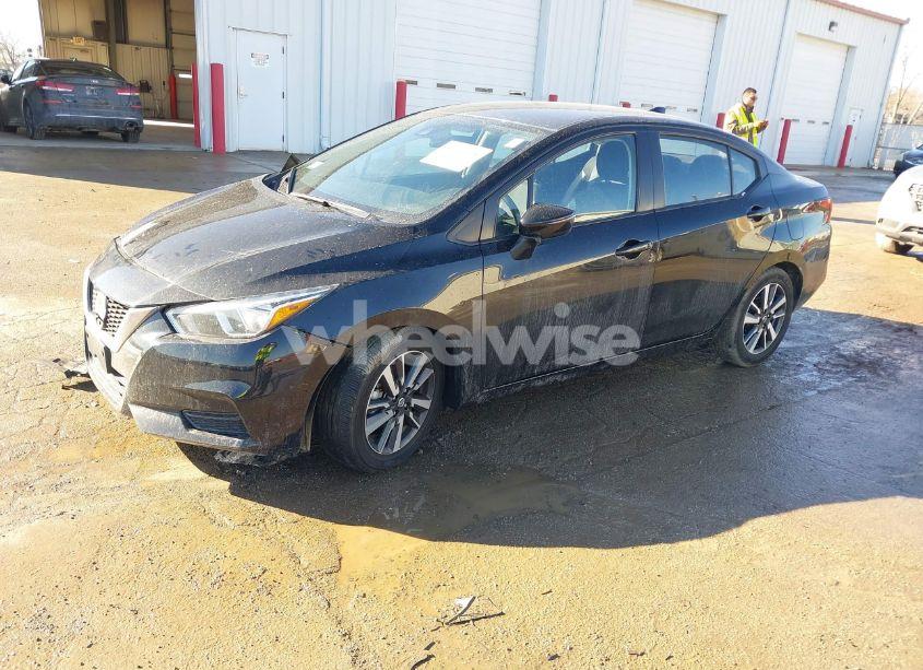 Photo 2 of 2021 Nissan Versa SV XTRONIC CVT (VIN 3N1CN8EV7ML853525)