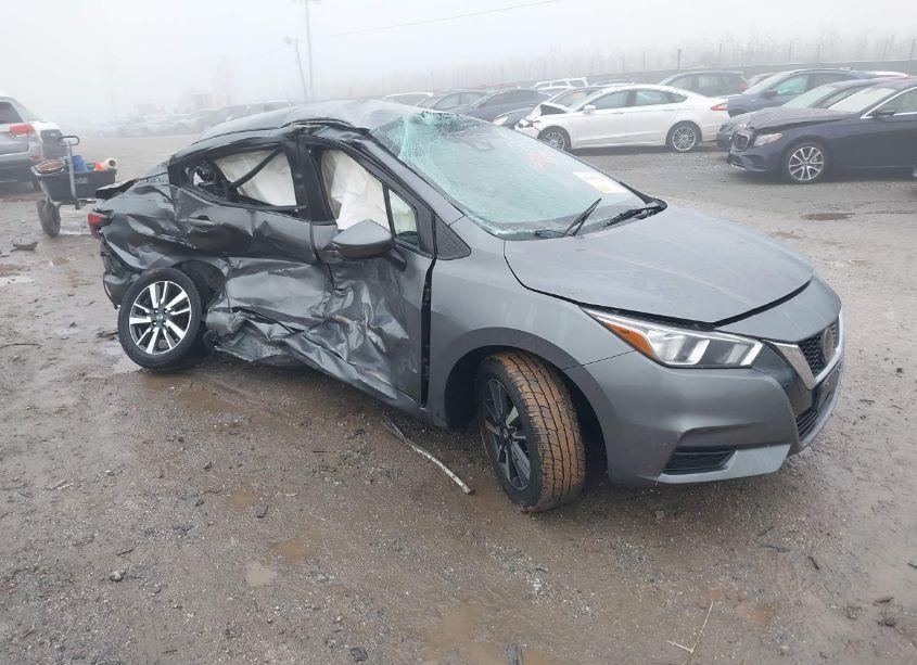 2021 Nissan Versa SV XTRONIC CVT (VIN 3N1CN8EV7ML862595) main photo