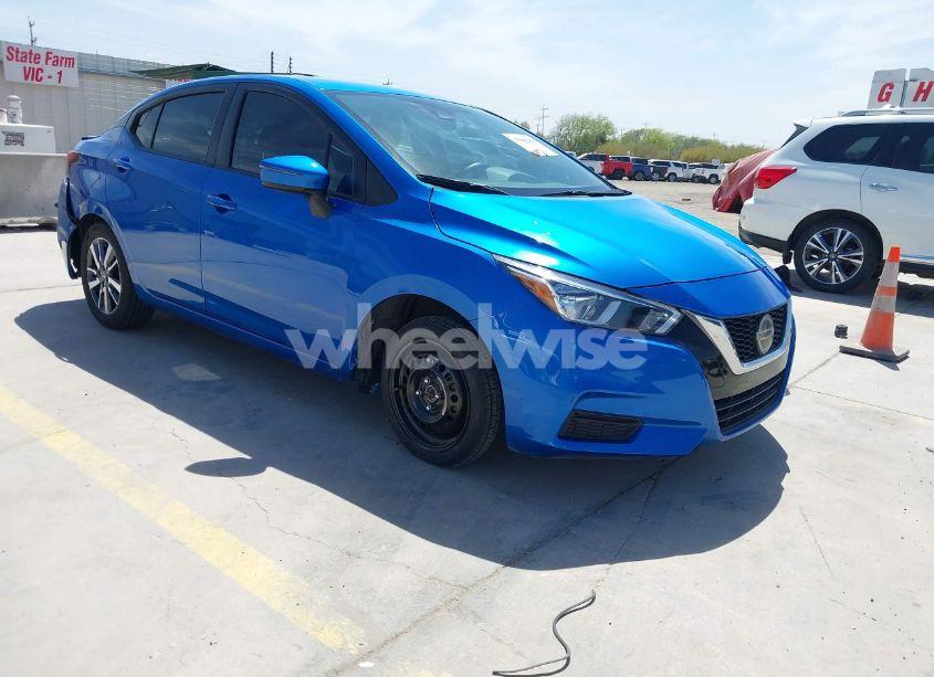 2021 Nissan Versa SV XTRONIC CVT (VIN 3N1CN8EV7ML870390) main photo