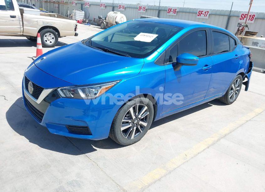 Photo 2 of 2021 Nissan Versa SV XTRONIC CVT (VIN 3N1CN8EV7ML870390)