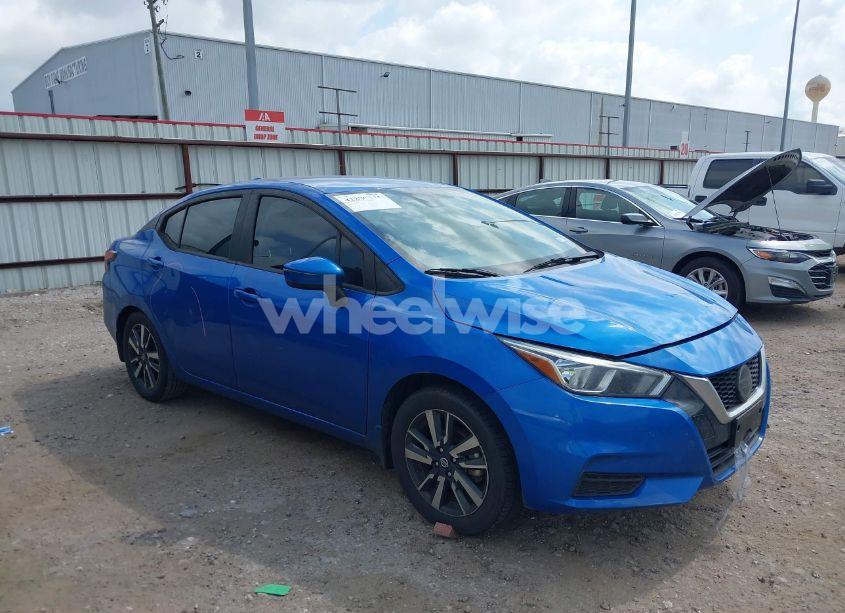 2021 Nissan Versa SV XTRONIC CVT (VIN 3N1CN8EV7ML880224) main photo