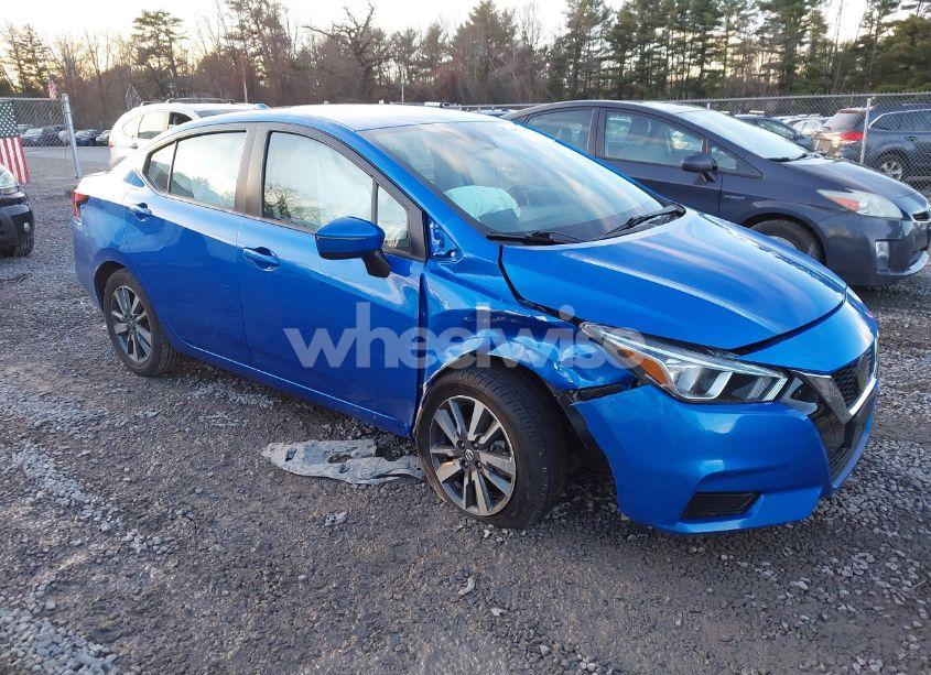 2021 Nissan Versa SV XTRONIC CVT (VIN 3N1CN8EV7ML885035) main photo