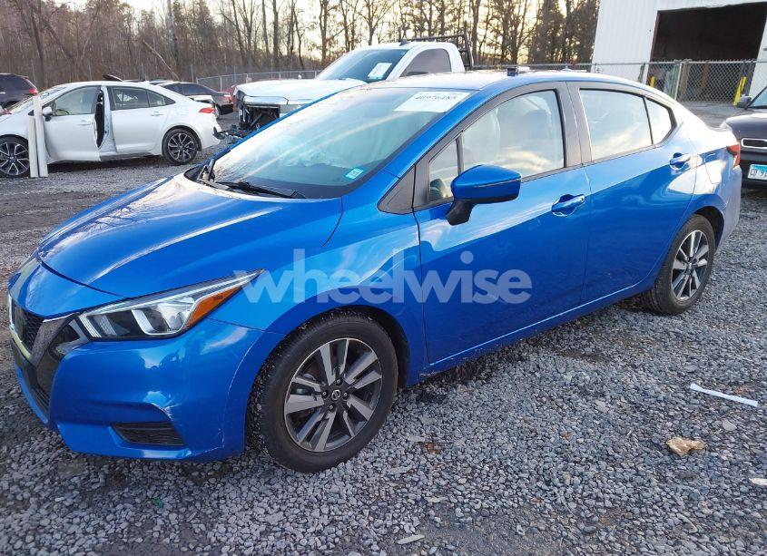 Photo 2 of 2021 Nissan Versa SV XTRONIC CVT (VIN 3N1CN8EV7ML885035)