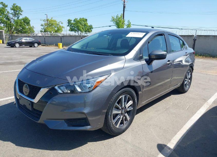 Photo 2 of 2021 Nissan Versa SV XTRONIC CVT (VIN 3N1CN8EV7ML886377)