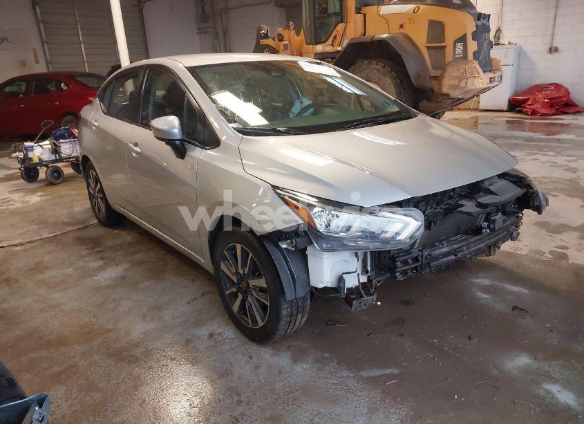 2021 Nissan Versa SV XTRONIC CVT (VIN 3N1CN8EV8ML823837) main photo