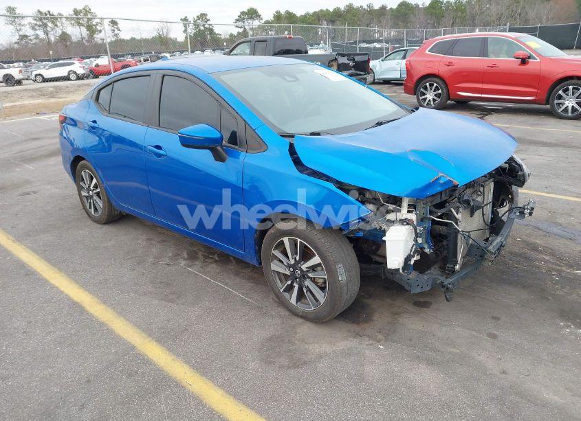 2021 Nissan Versa SV XTRONIC CVT (VIN 3N1CN8EV8ML827791) main photo