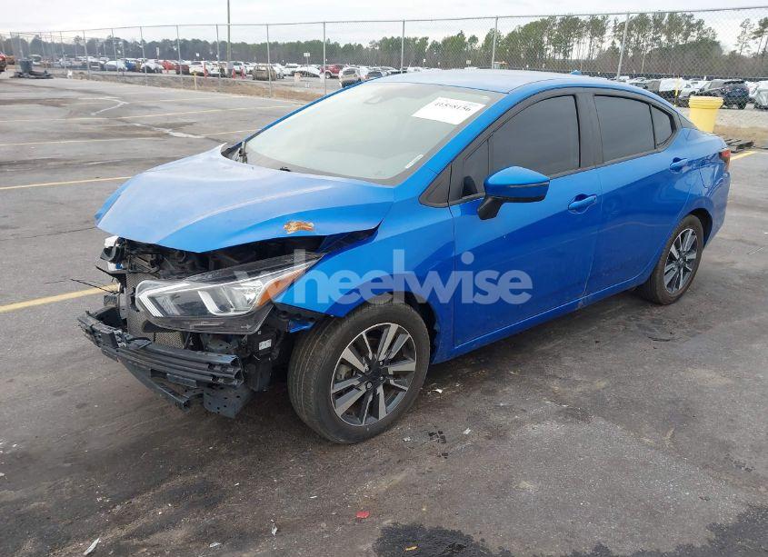 Photo 2 of 2021 Nissan Versa SV XTRONIC CVT (VIN 3N1CN8EV8ML827791)