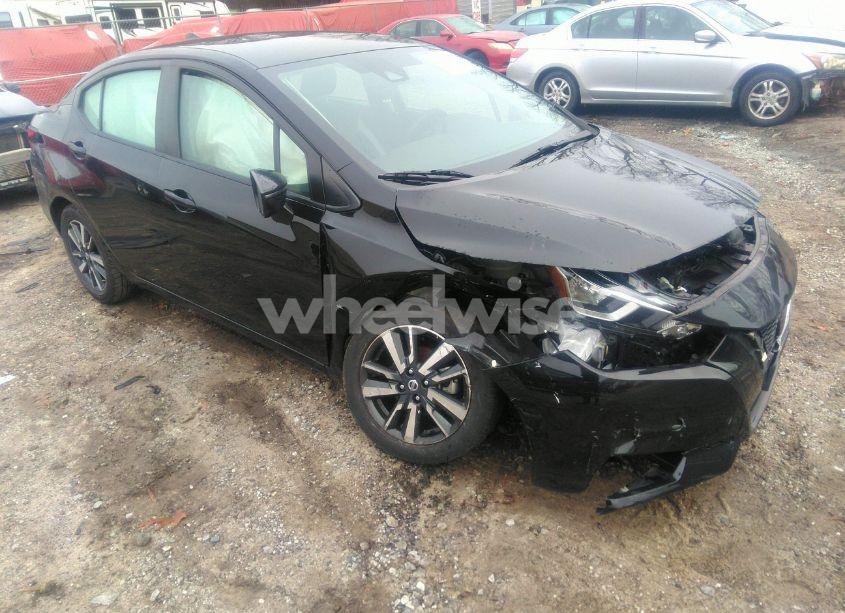 2021 Nissan Versa SV XTRONIC CVT (VIN 3N1CN8EV8ML843991) main photo