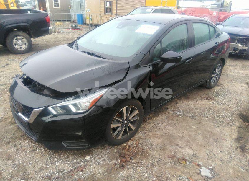 Photo 2 of 2021 Nissan Versa SV XTRONIC CVT (VIN 3N1CN8EV8ML843991)