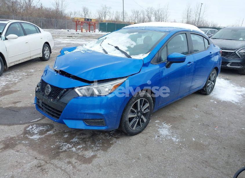 Photo 2 of 2021 Nissan Versa SV XTRONIC CVT (VIN 3N1CN8EV8ML851234)