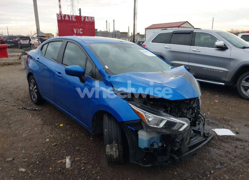 2021 Nissan Versa SV XTRONIC CVT (VIN 3N1CN8EV8ML889966) main photo