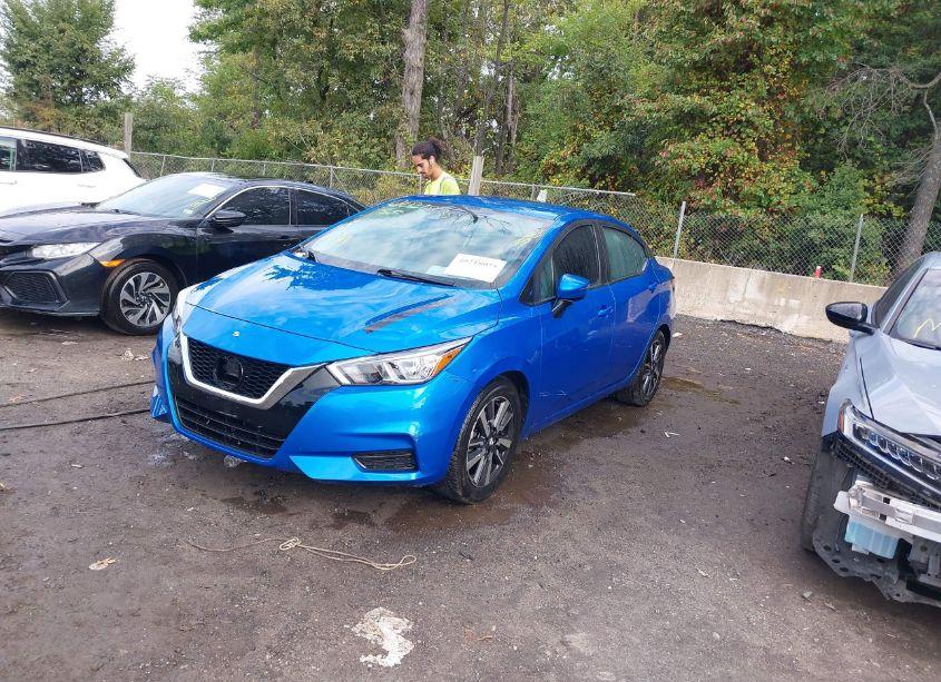 Photo 2 of 2021 Nissan Versa SV XTRONIC CVT (VIN 3N1CN8EV8ML890146)