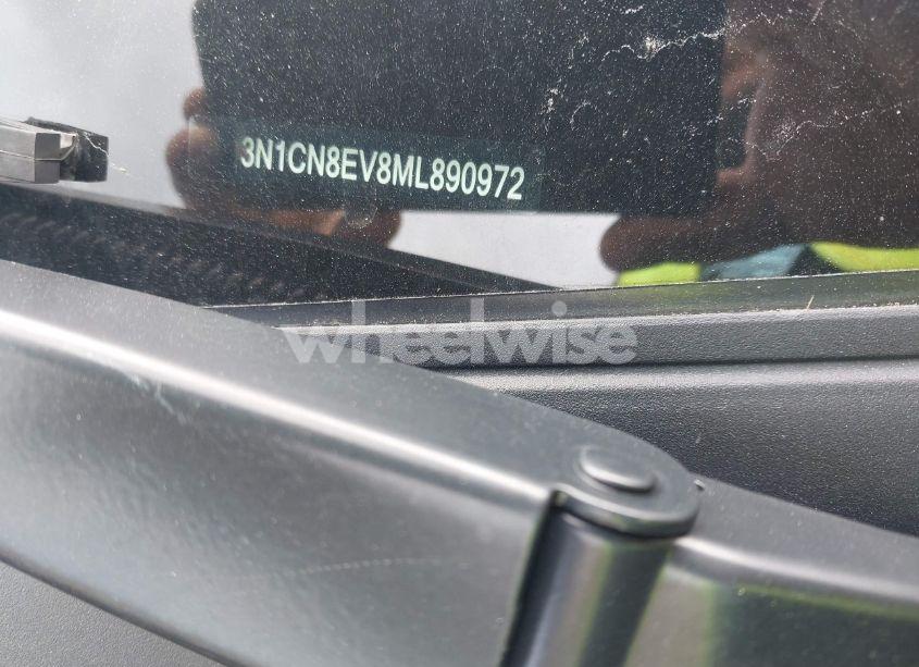 Photo 9 of 2021 Nissan Versa SV XTRONIC CVT (VIN 3N1CN8EV8ML890972)