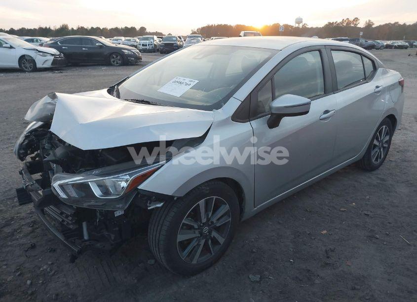 Photo 2 of 2021 Nissan Versa SV XTRONIC CVT (VIN 3N1CN8EV8ML891703)