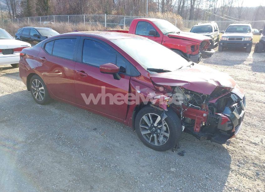 2021 Nissan Versa SV XTRONIC CVT (VIN 3N1CN8EV8ML923422) main photo