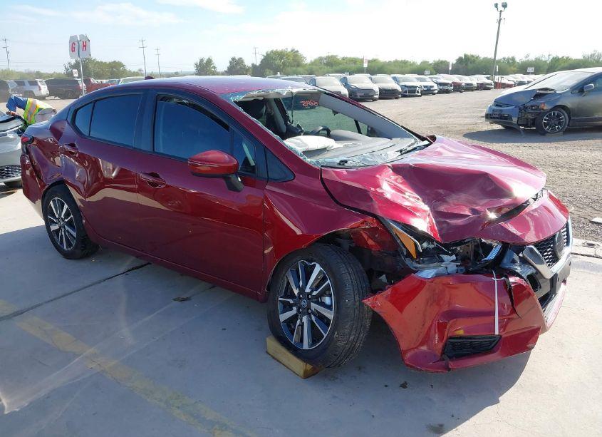 2021 Nissan Versa SV XTRONIC CVT (VIN 3N1CN8EV9ML860721) main photo