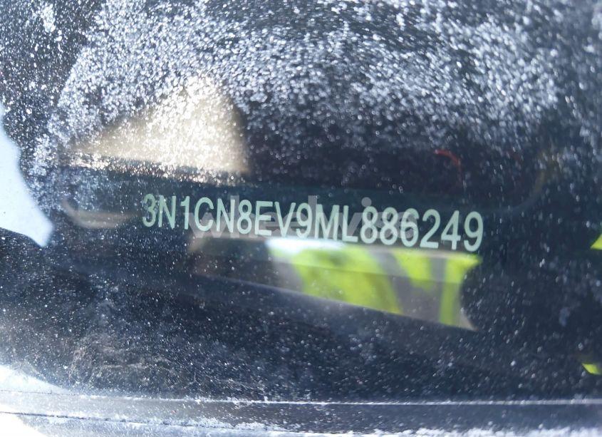 Photo 9 of 2021 Nissan Versa SV XTRONIC CVT (VIN 3N1CN8EV9ML886249)