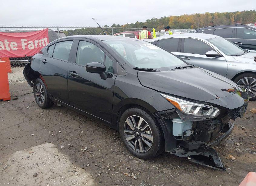 2021 Nissan Versa SV XTRONIC CVT (VIN 3N1CN8EV9ML893444) main photo